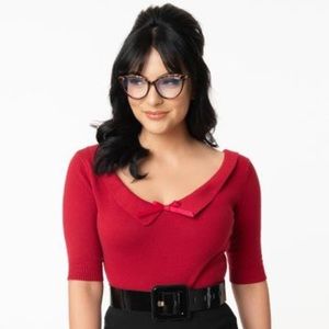 Red Collectif Babette Knitted Top